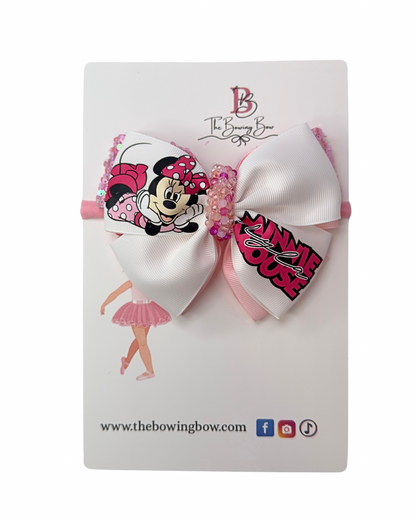 Mini Beads Princess Hair Bow