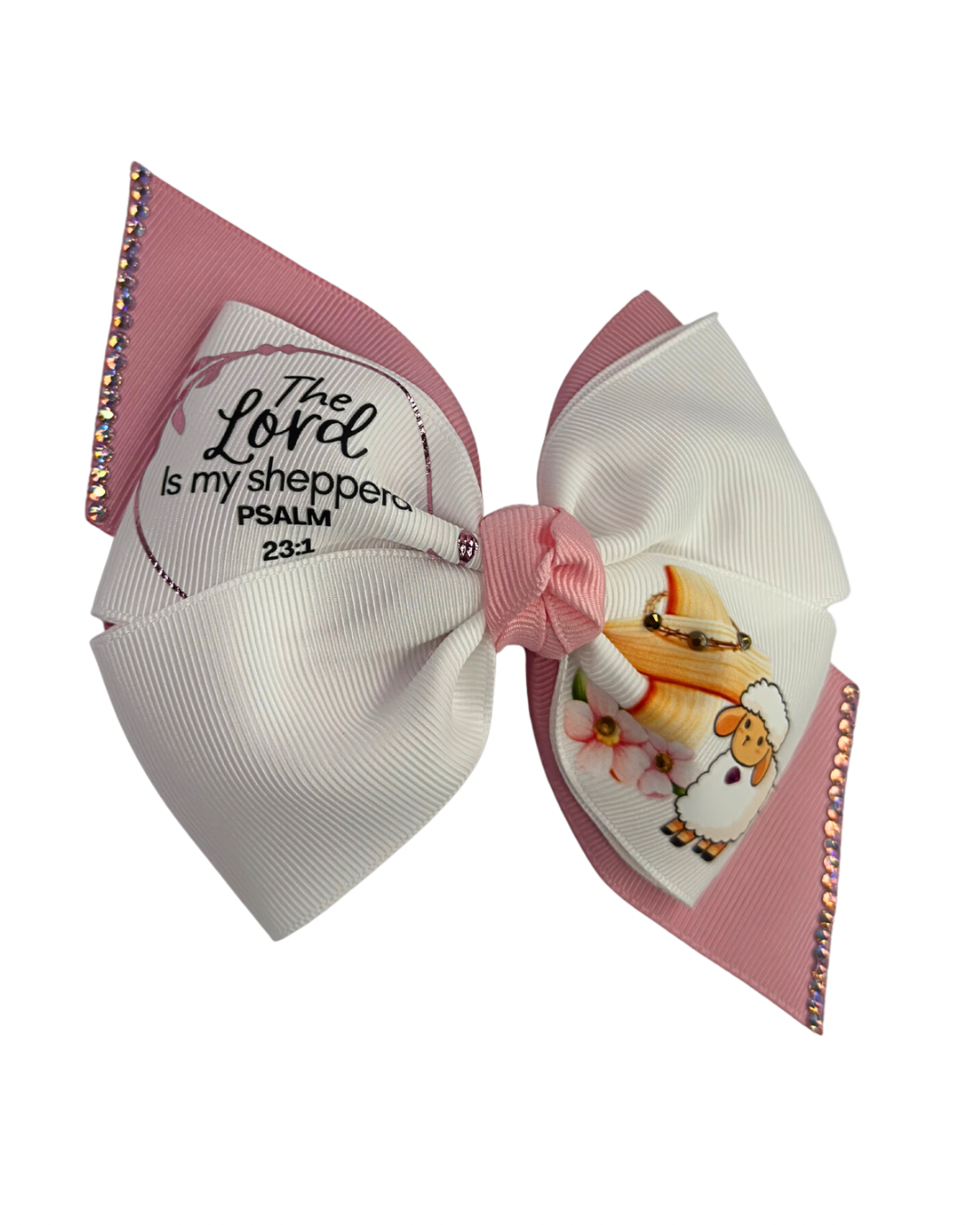 Christian Inspirational Hair Bow