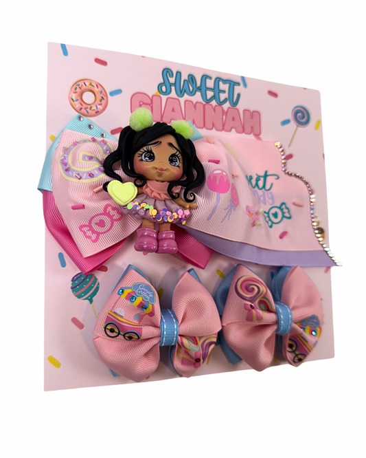 Sweet Hair Bow Set