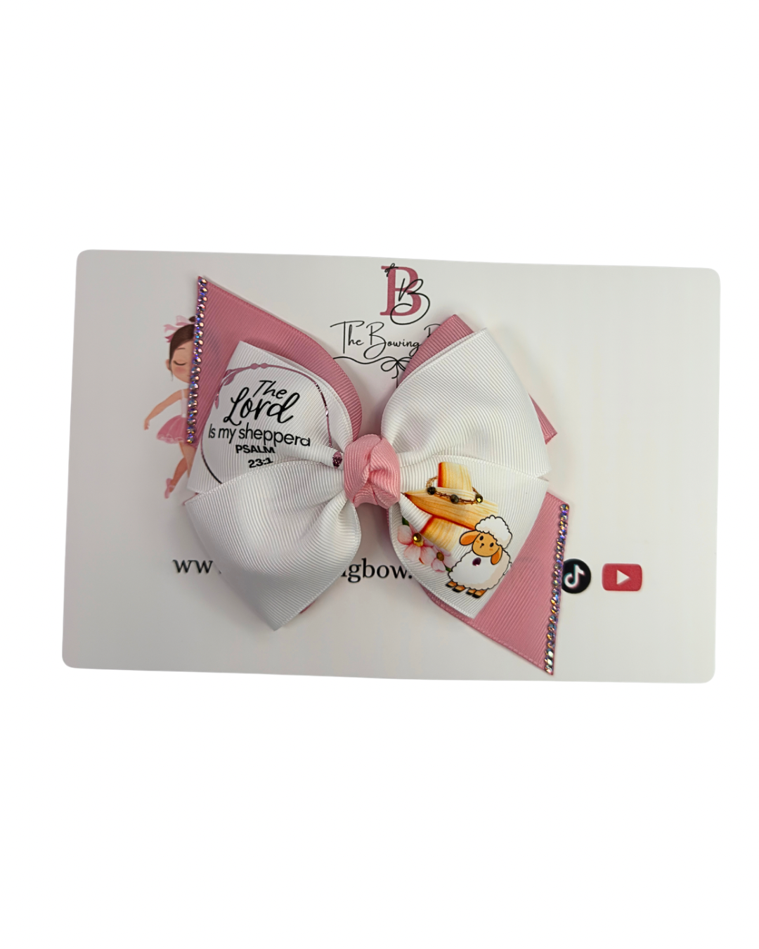 Christian Inspirational Hair Bow