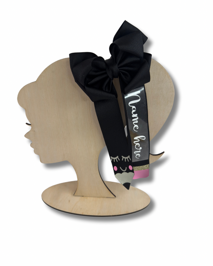 Pencil Hair Bow