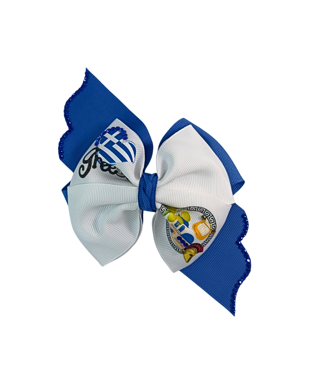 Greece Hair Bow (Greek)