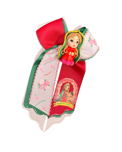 Under her Mantle with Clay Doll