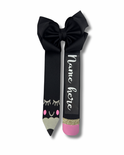 Pencil Hair Bow
