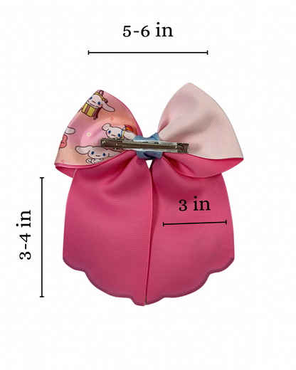 C-R coquette Hair bow