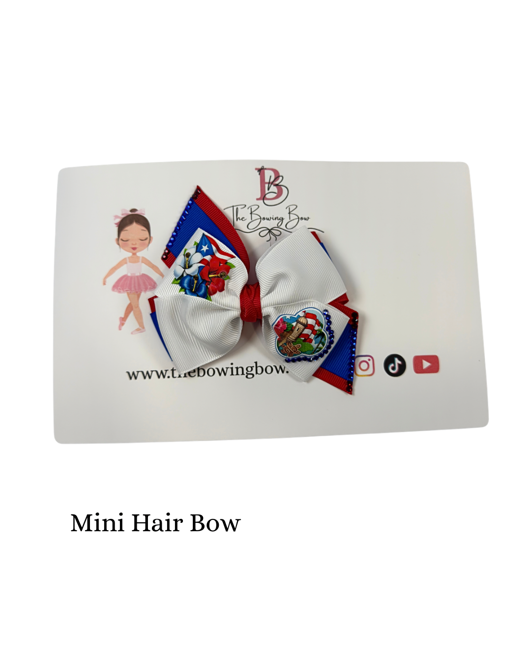 Puerto Rico Hair Bow