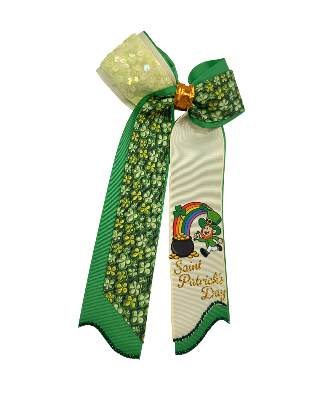 Saint Patrick’s Hair Bow