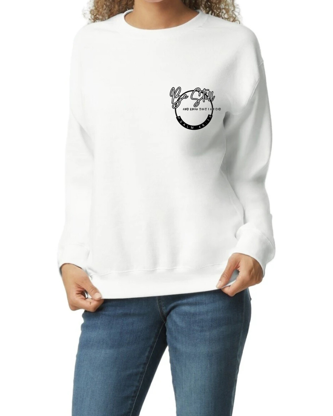 Be Still Crew Neck Sweater