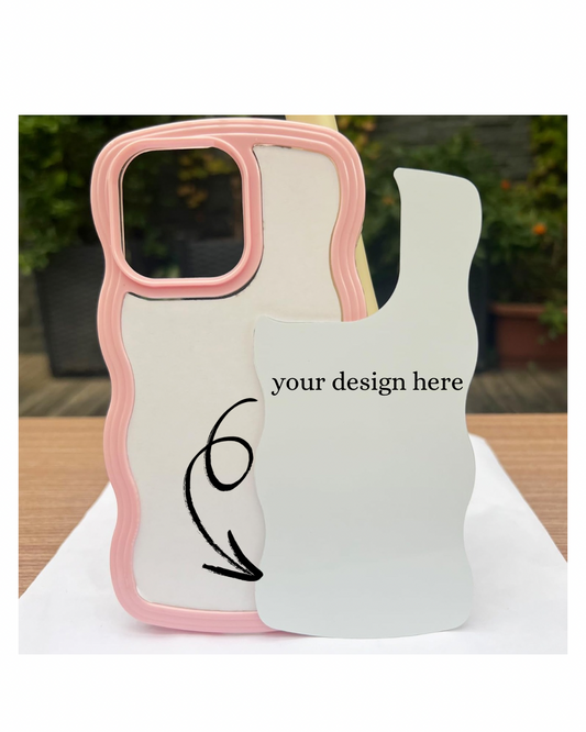 Custom Wavy Border Phone Case