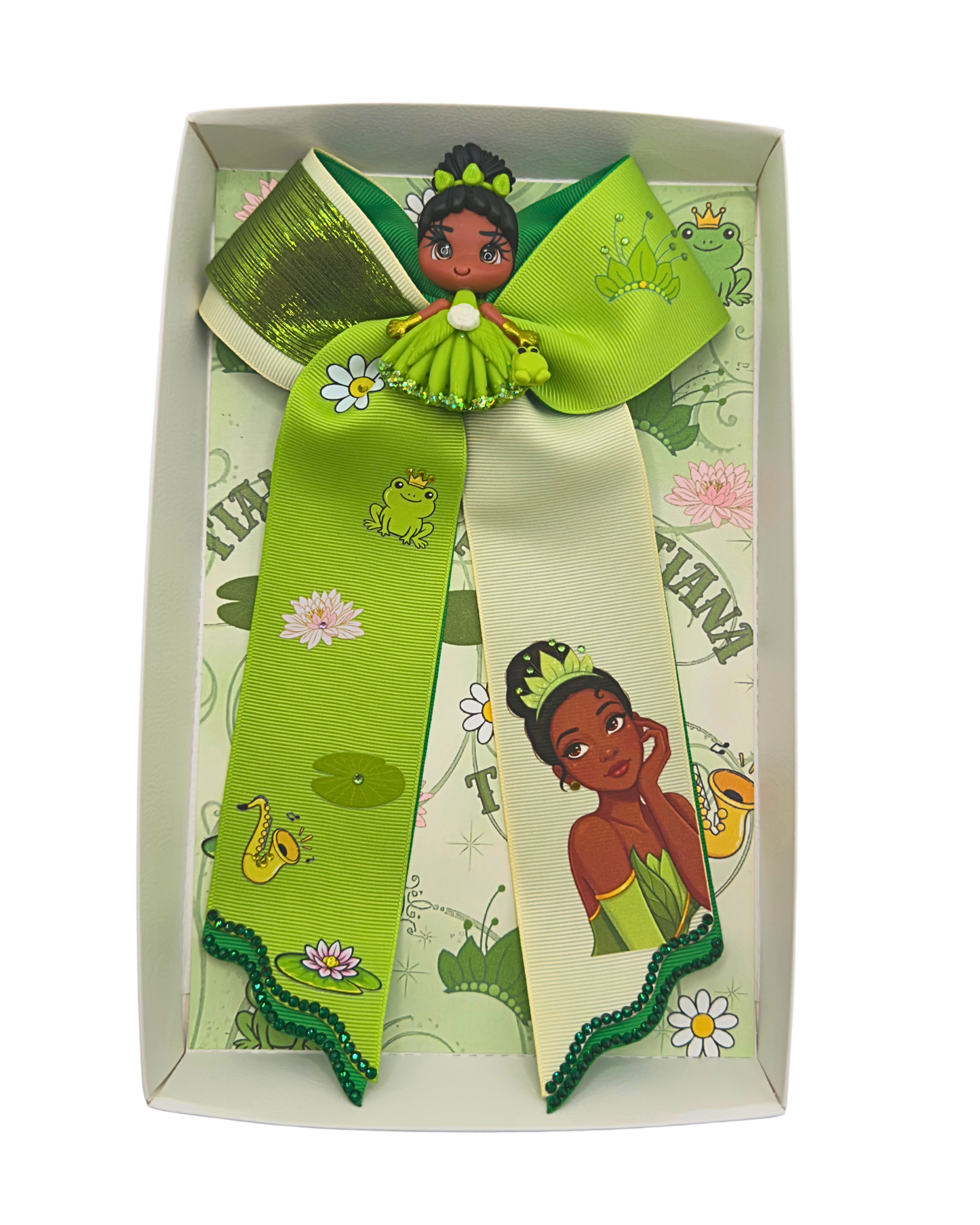 Lily Pad Princess Bow