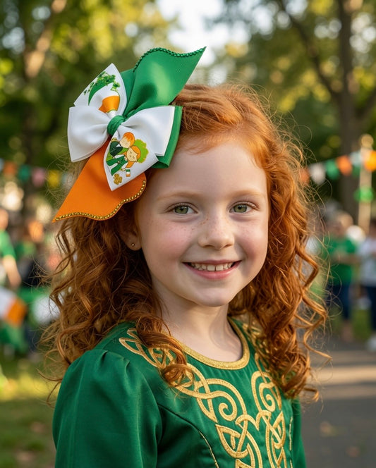 Irish Hair Bow