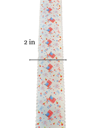 Moonstitch patriotic Ribbon