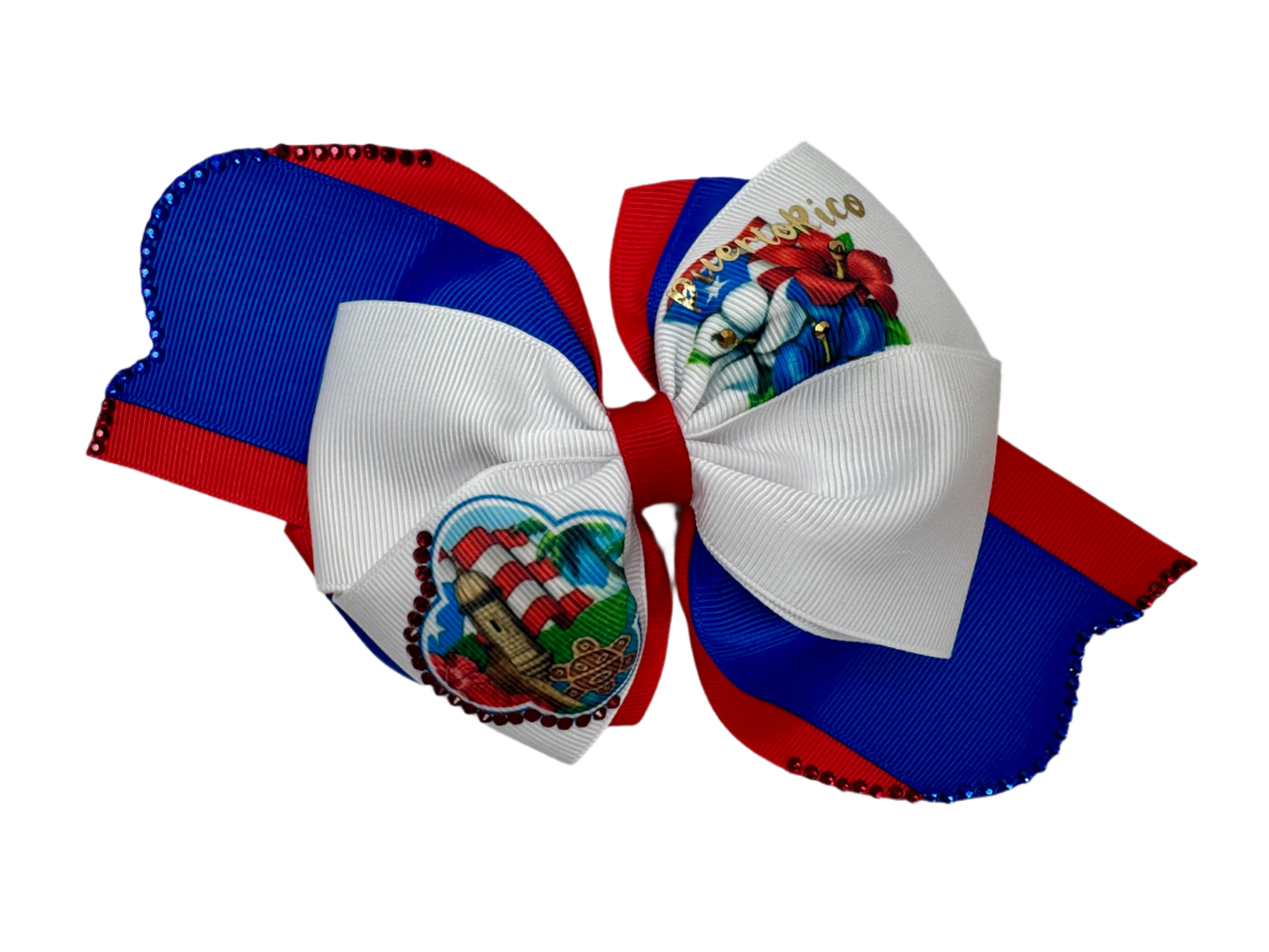 Puerto Rico Hair Bow