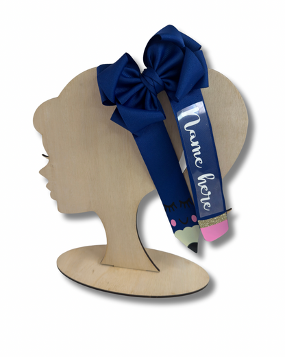 Pencil Hair Bow
