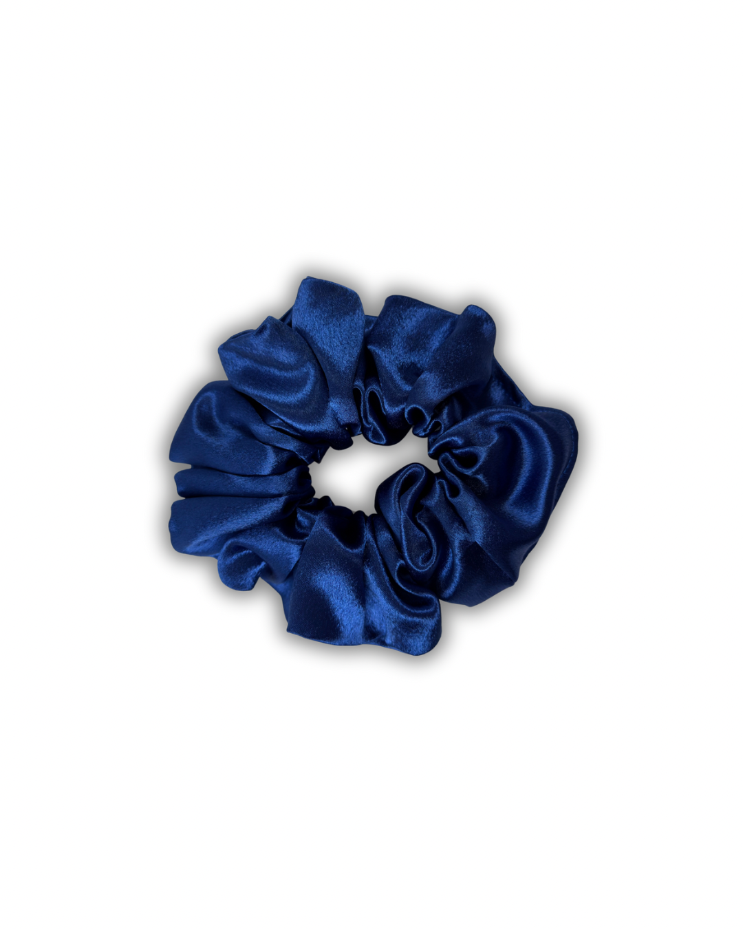 Ocean Blue Scrunchie Silk