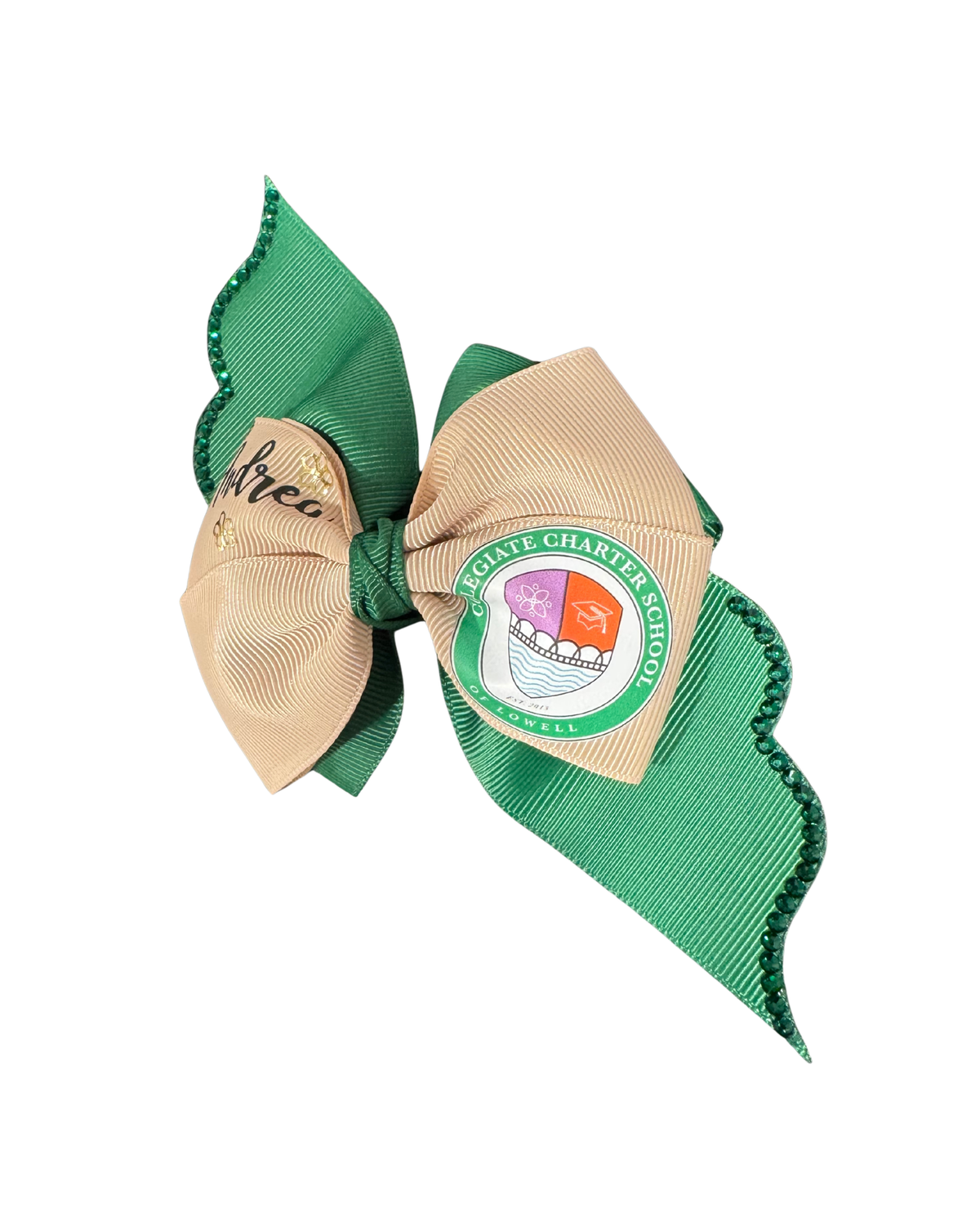 Collegiate Charter School Hair Bow