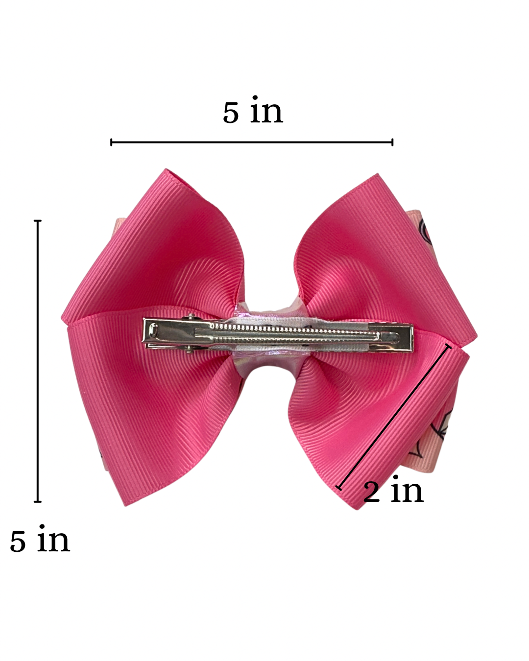 Pink Coquette Hair Bow
