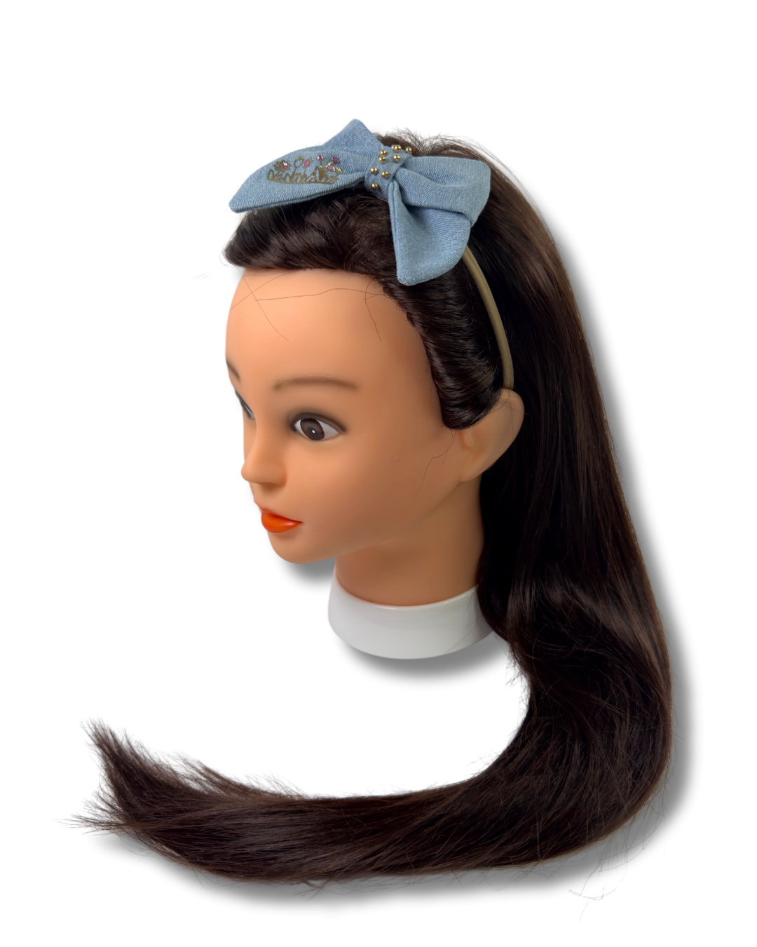 Garden Denim Bow