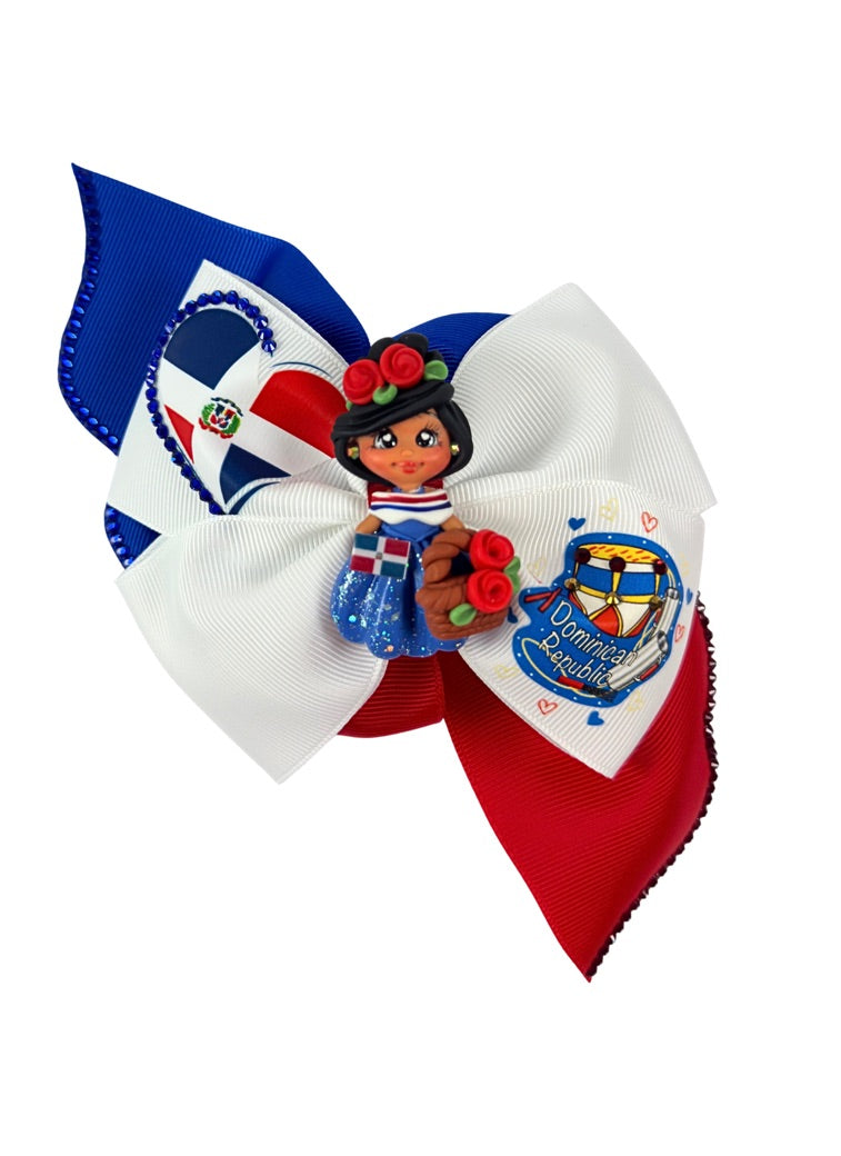 Dominican Republic Gift Set with Clay Doll