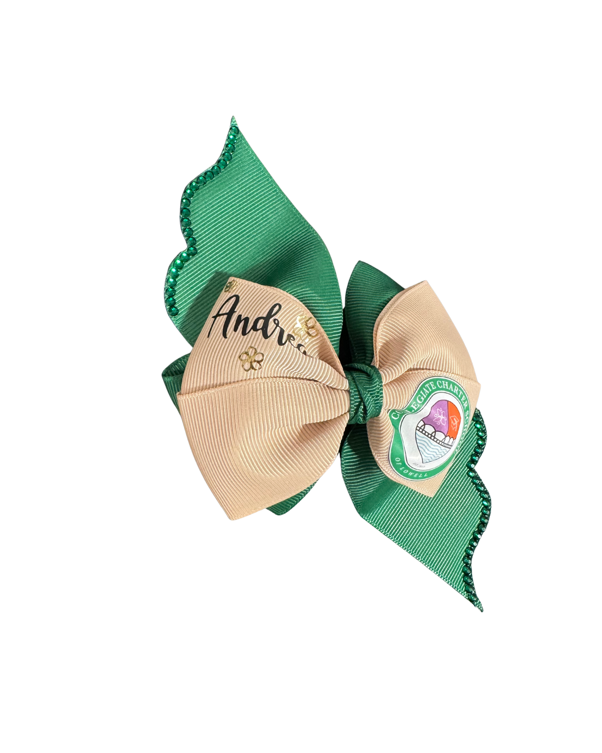 Collegiate Charter School Hair Bow