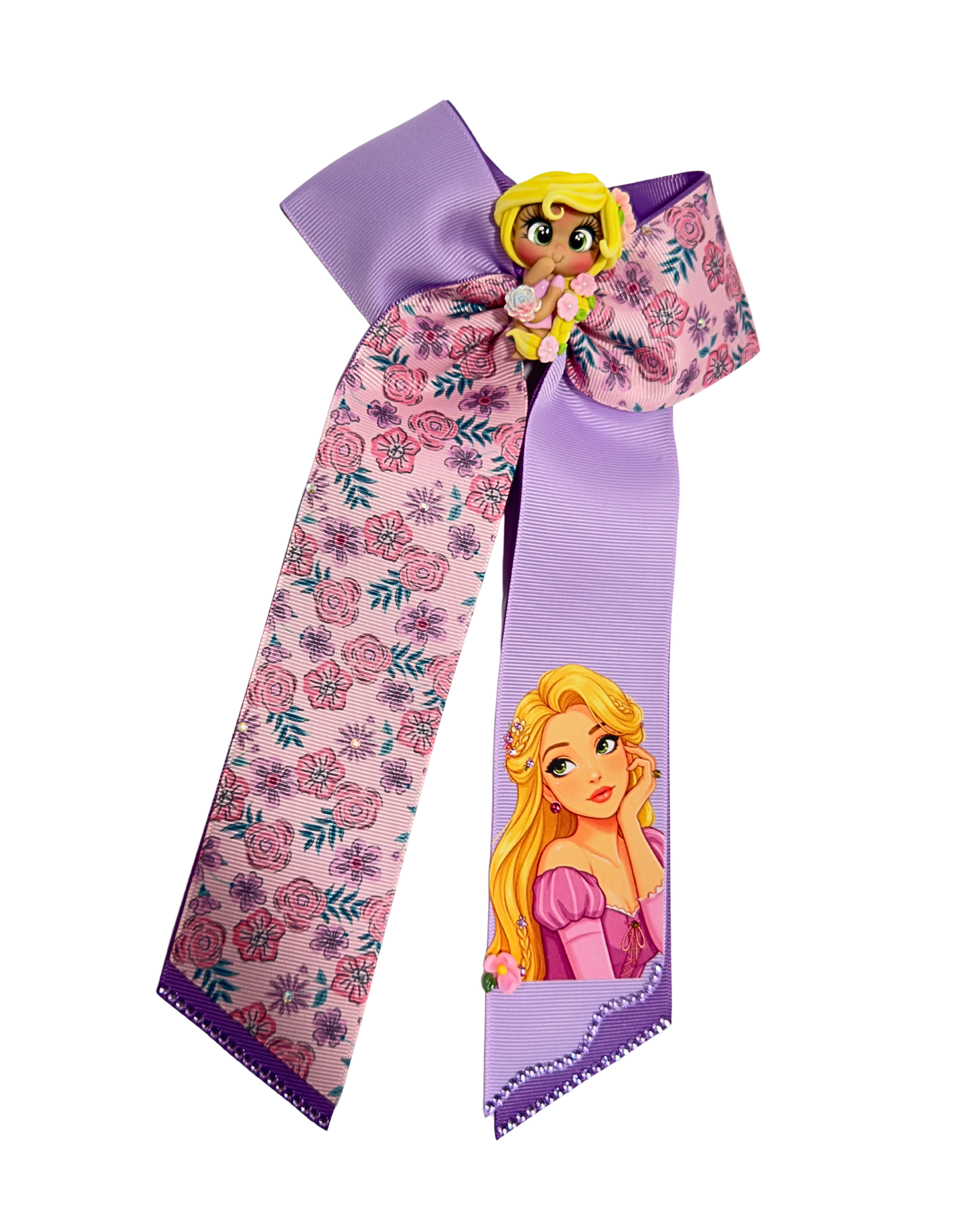Braided Blonde Princess Hair Bow