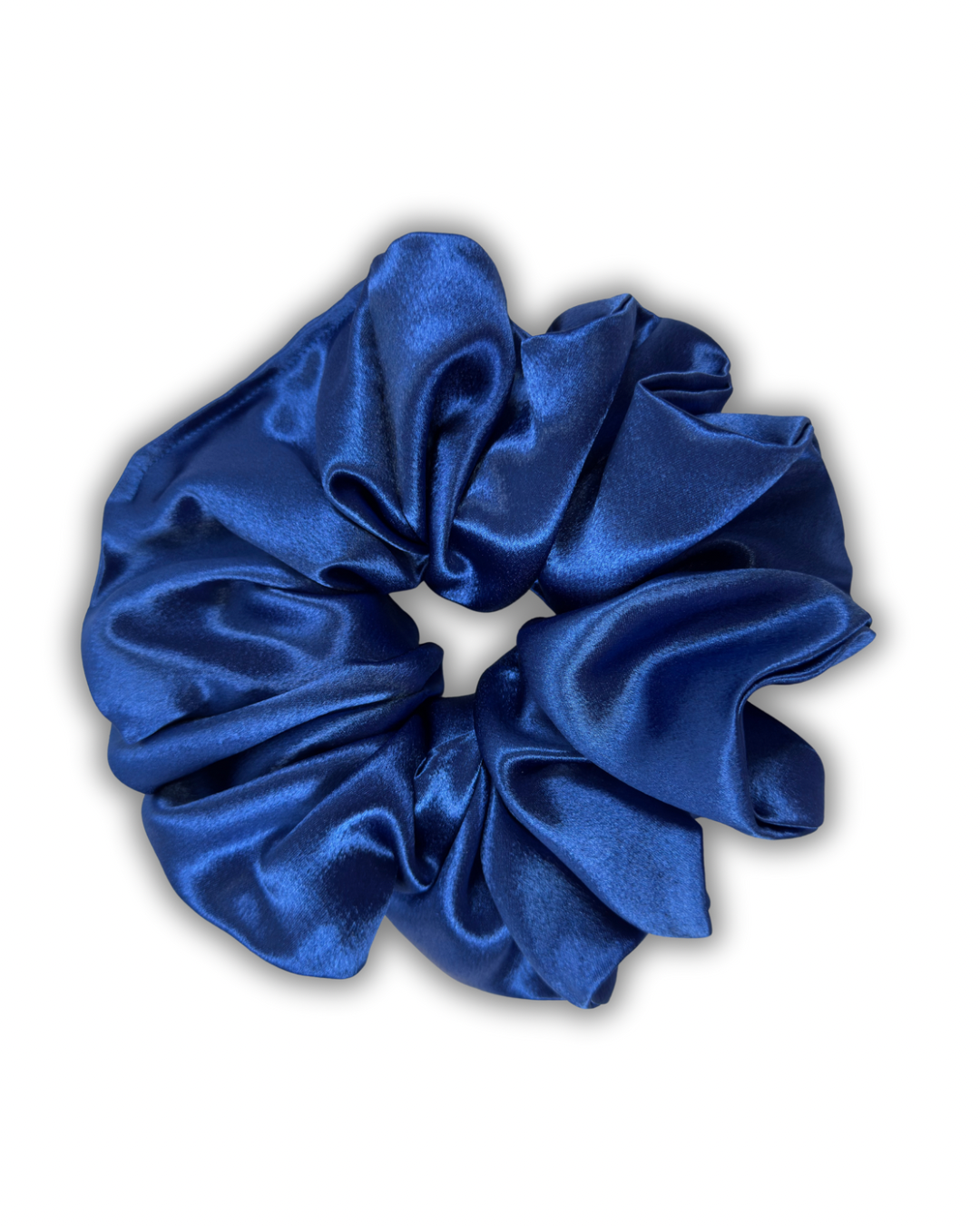 Ocean Blue Scrunchie Silk
