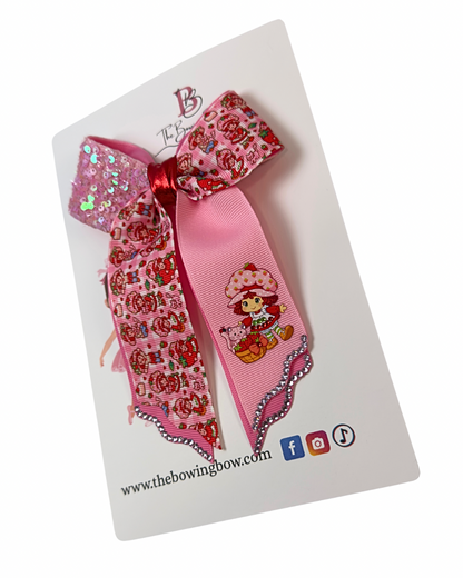 Strawberry Pie Hair Bow