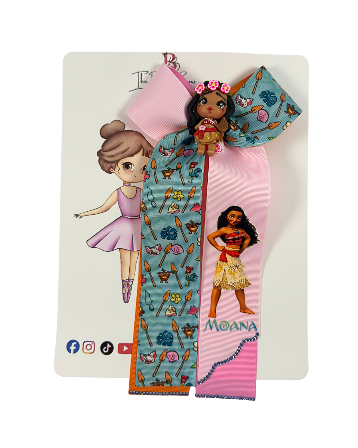 Hawaiian Princess Hair Bow