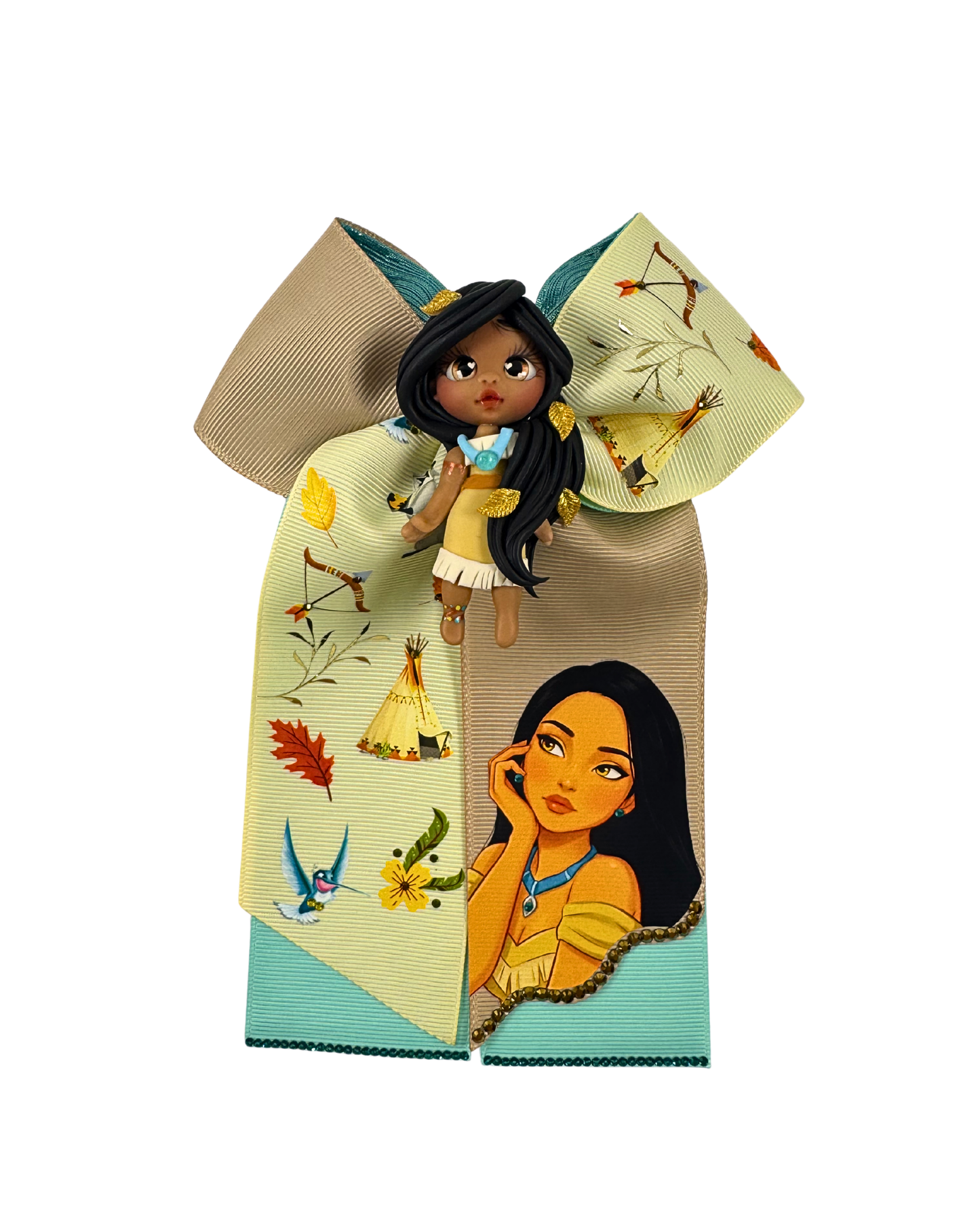 Indian princess Hair Bow
