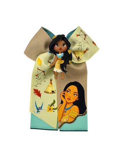 Indian princess Hair Bow
