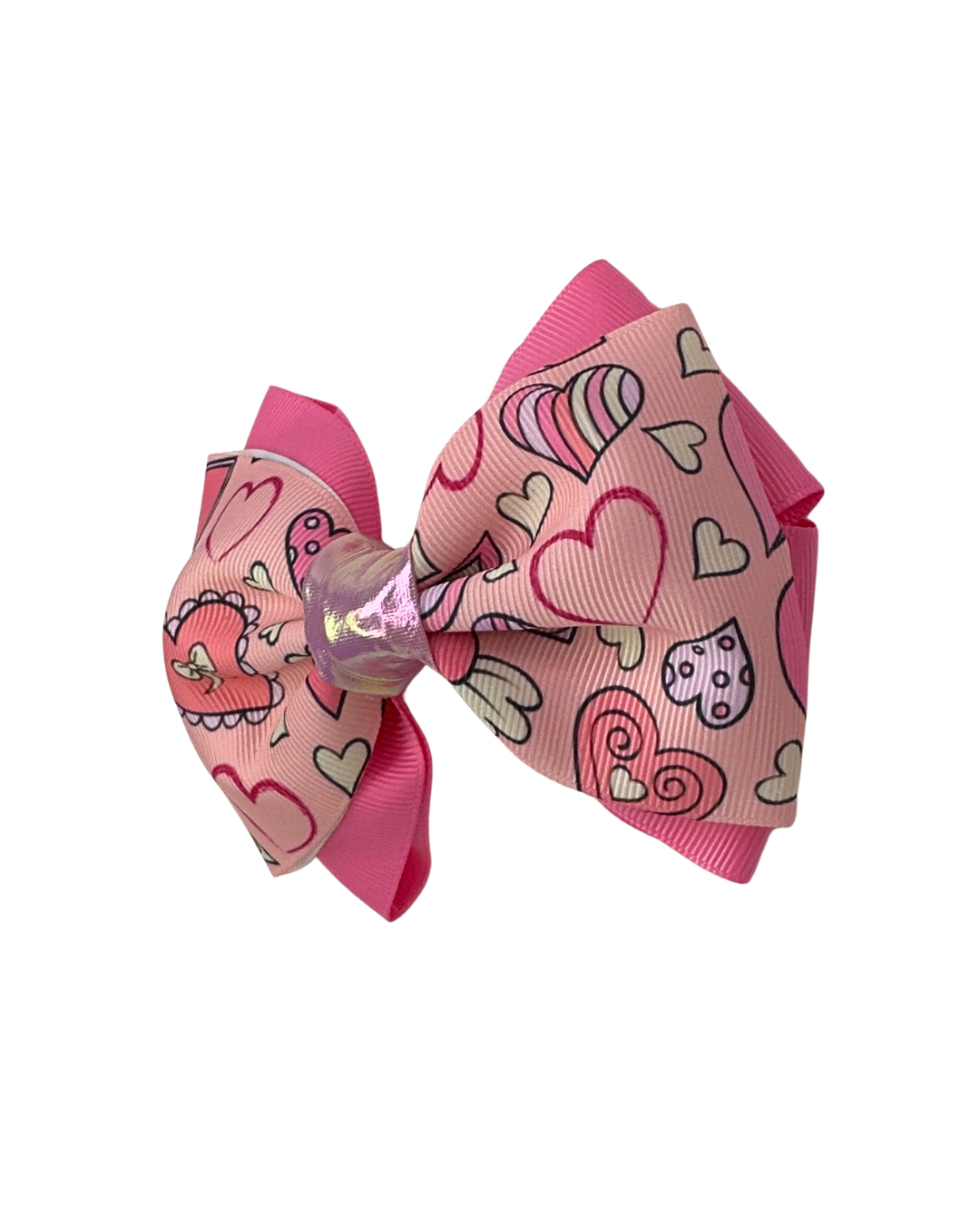 Pink Coquette Hair Bow