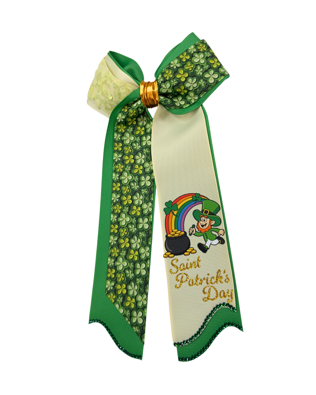 Saint Patrick’s Hair Bow