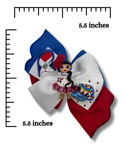 Dominican Republic Gift Set with Clay Doll