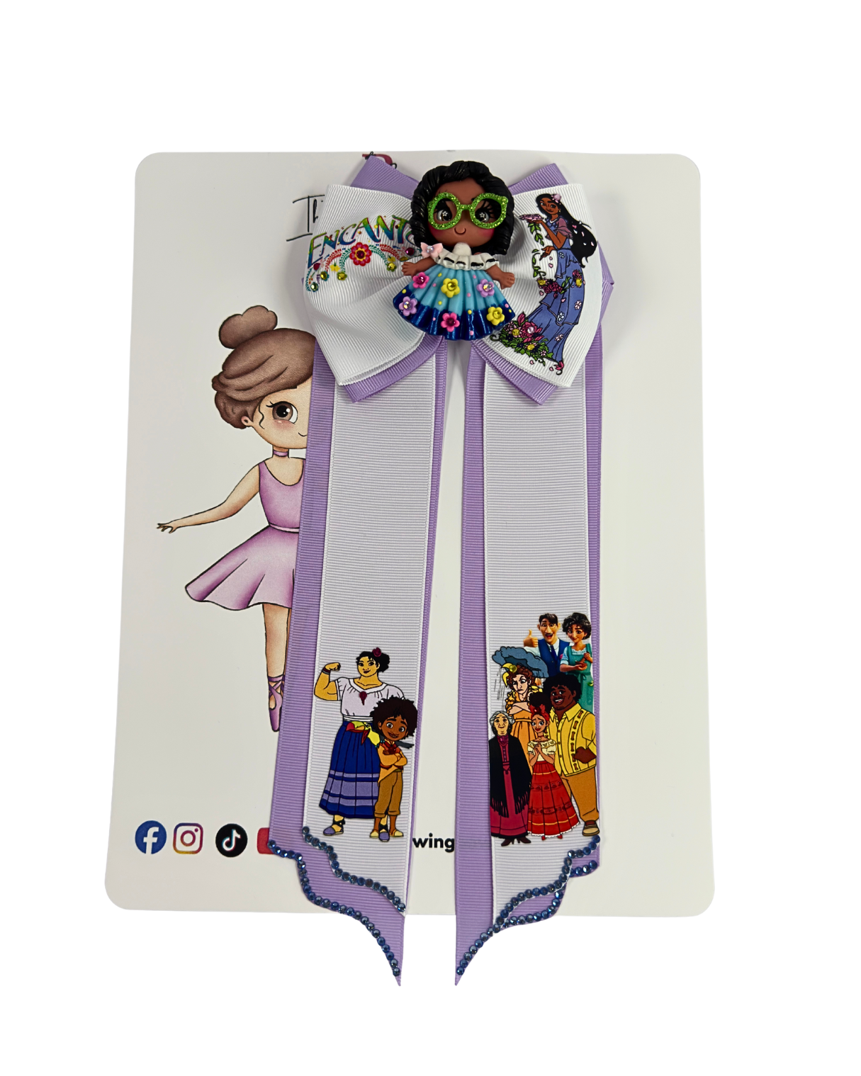 Encanto Colombiano Hair Bow