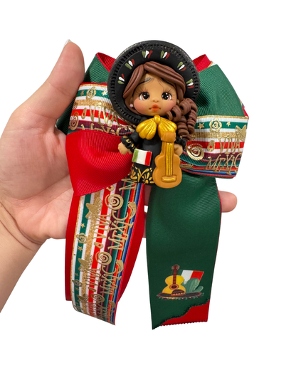 Mexican Mariachi Hair Bow (limited edition)