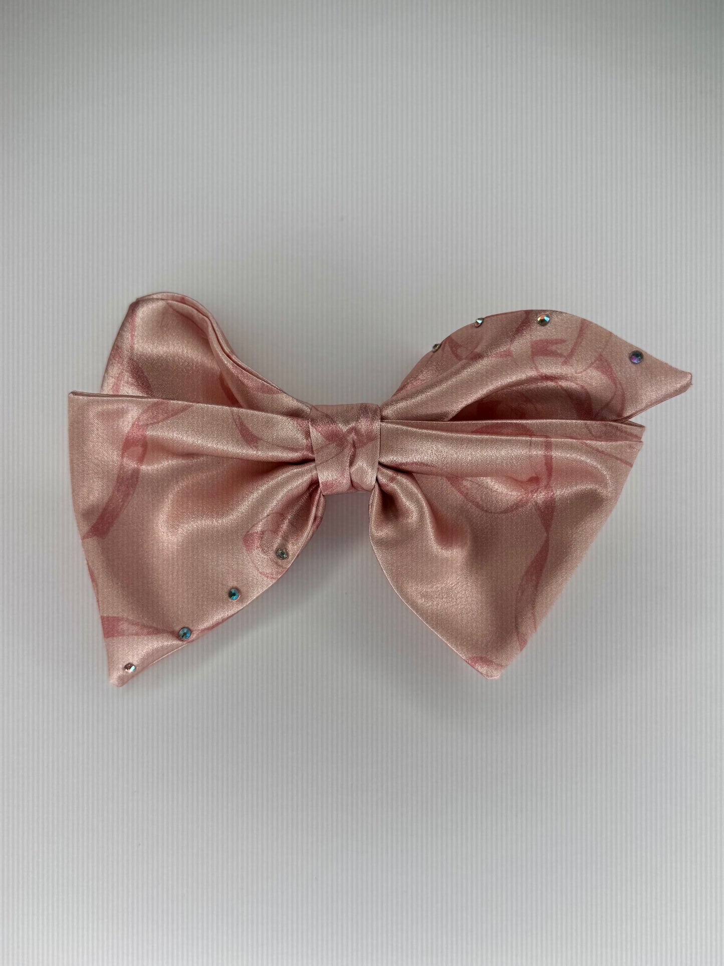 Satin Charmeuse Bow Wrap Style