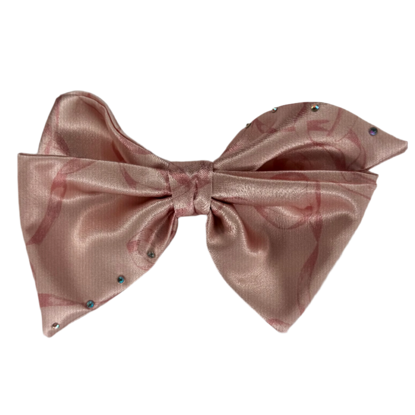 Satin Charmeuse Bow Wrap Style