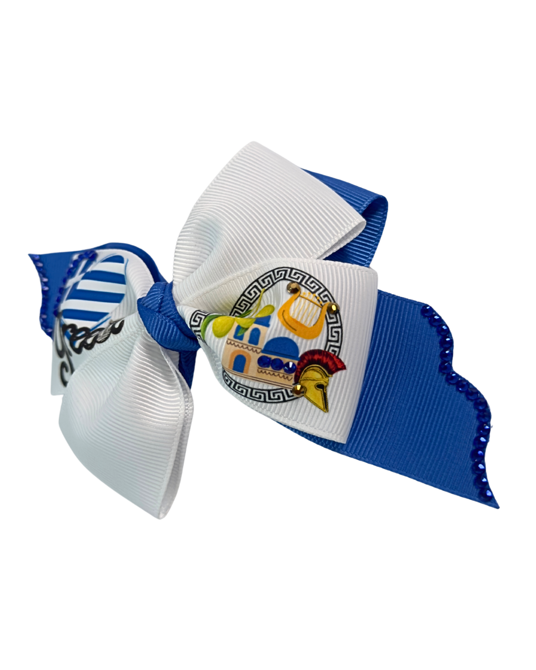 Greece Hair Bow (Greek)