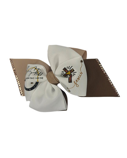 Christian Inspirational Hair Bow