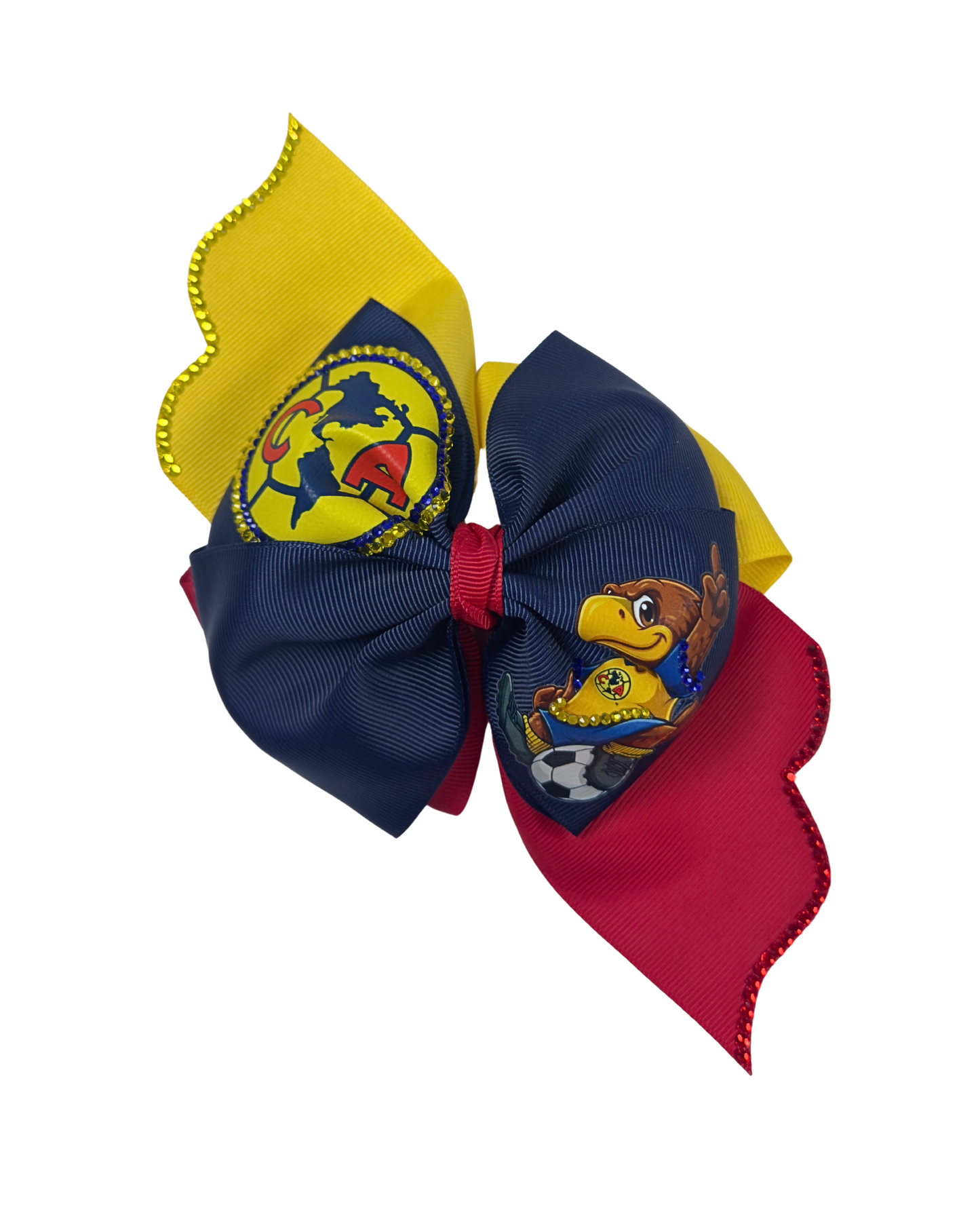 Club America Hair Bow