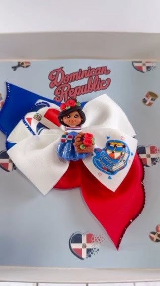Dominican Republic Gift Set with Clay Doll