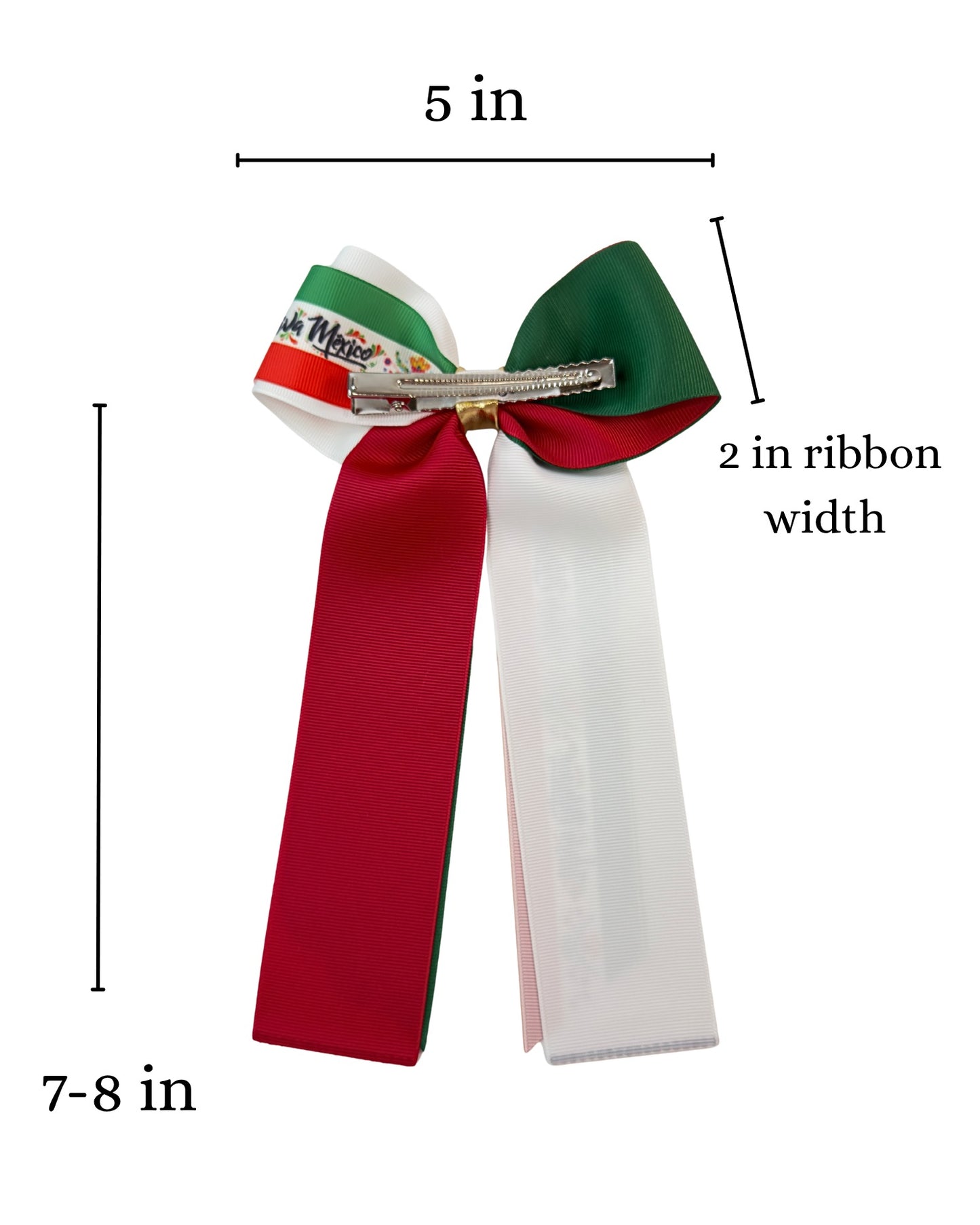 Mexican Hair Bow - Viva Mexico Edition