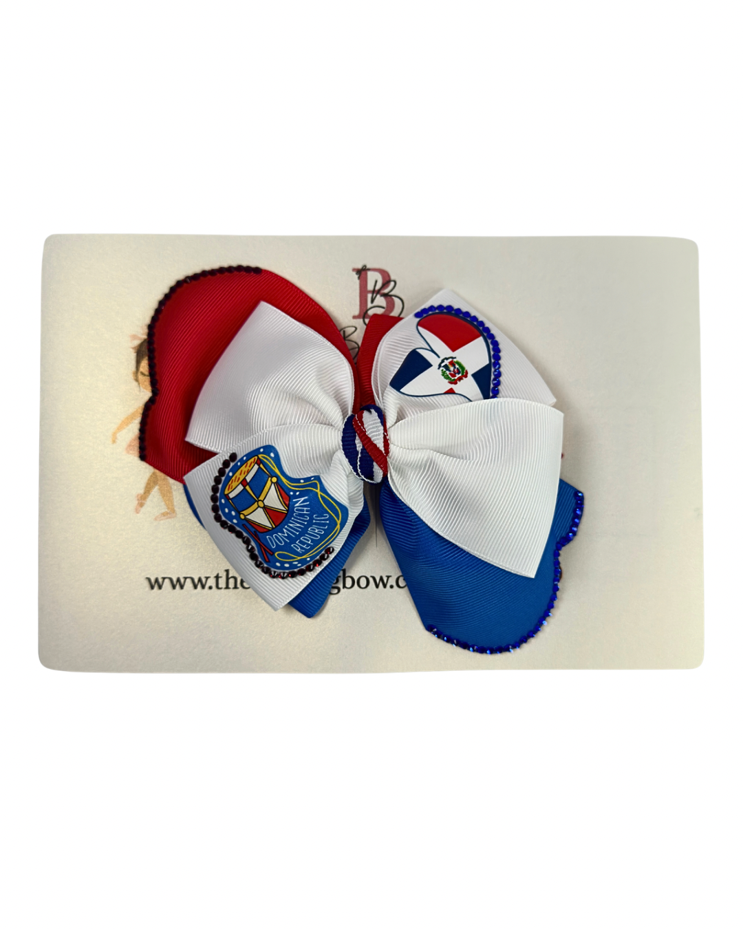 Dominican Republic Hair Bow