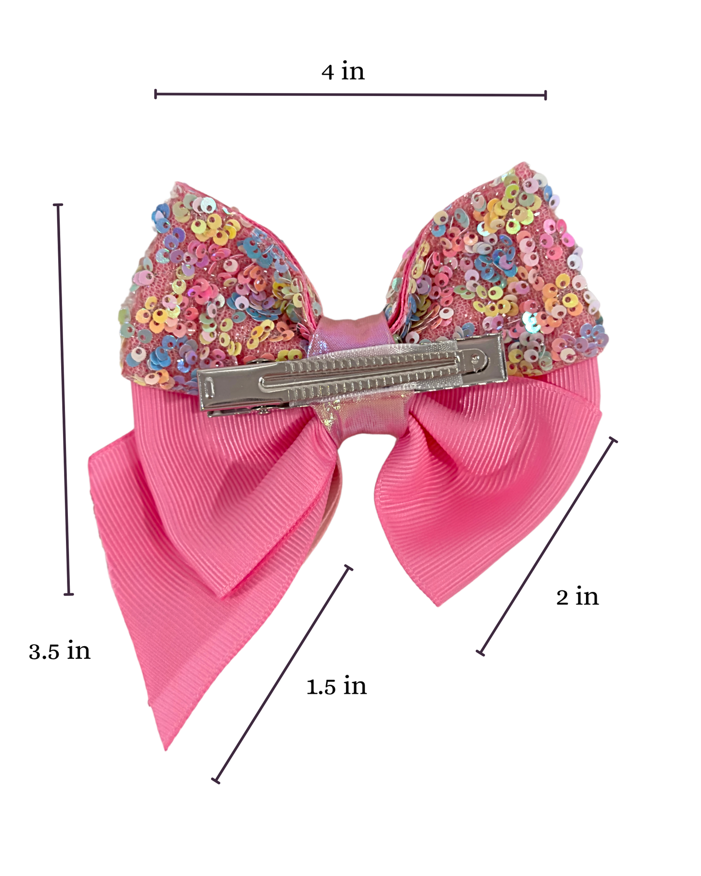 Birthday peppa Hair Bow
