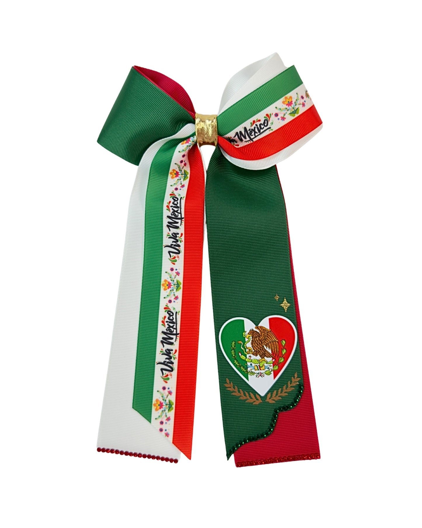 Mexican Hair Bow - Viva Mexico Edition