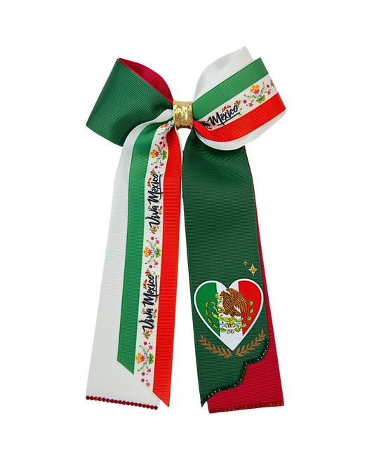 Mexican Hair Bow - Viva Mexico Edition