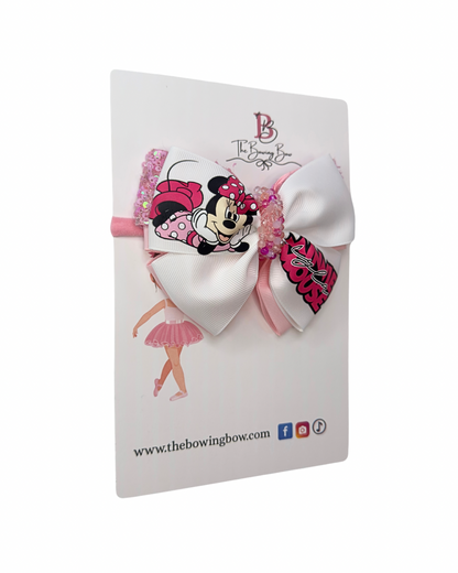 Mini Beads Princess Hair Bow