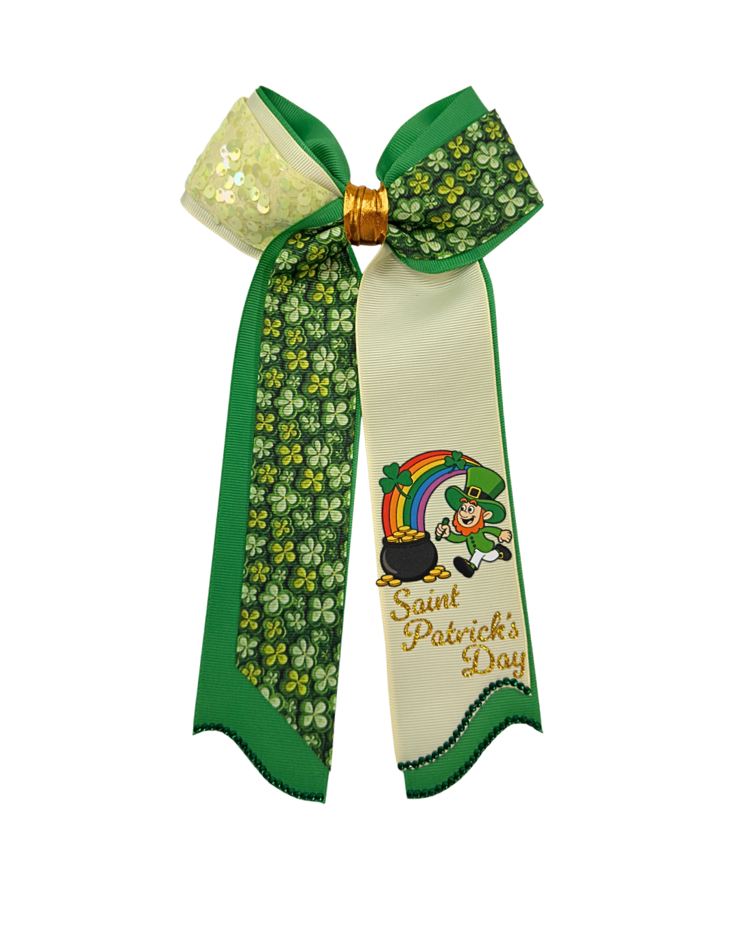 Saint Patrick’s Hair Bow