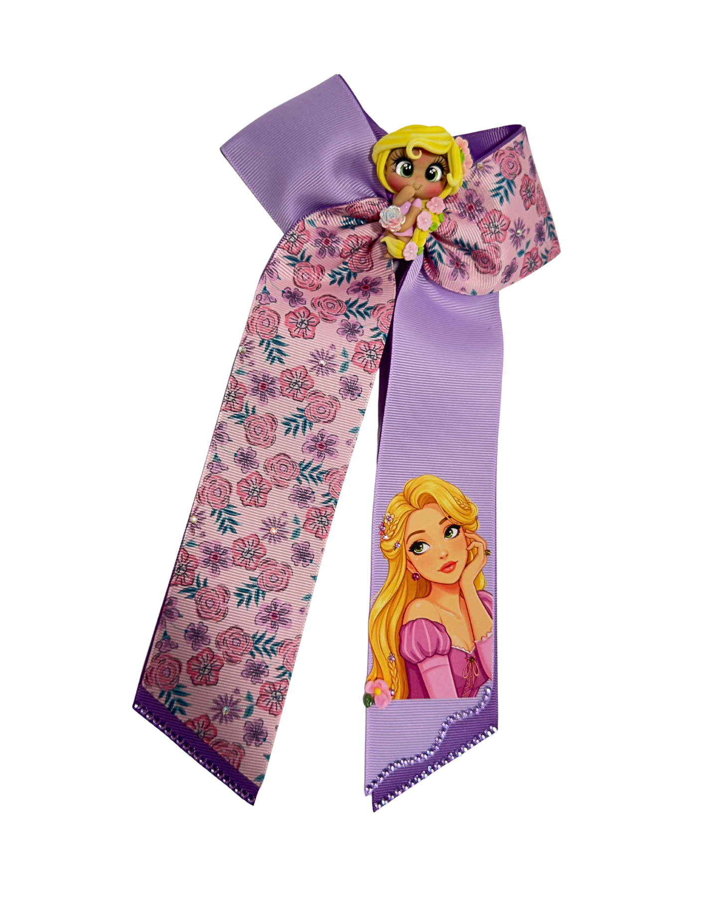 Braided Blonde Princess Hair Bow