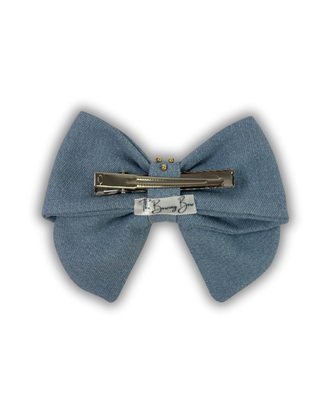 Garden Denim Bow